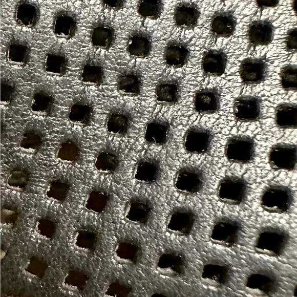 EUC Sofft Black Perforated Leather Ankle Bootie w/ V Notch Size: 8.5 - Picture 9 of 12